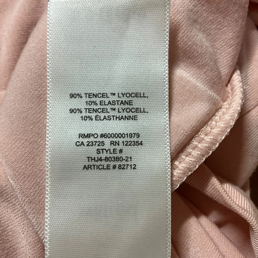 EUC Aritzia Baby Pink Spaghetti Strap Wide Leg Jumpsuit with Pockets!! - Picture 8 of 9